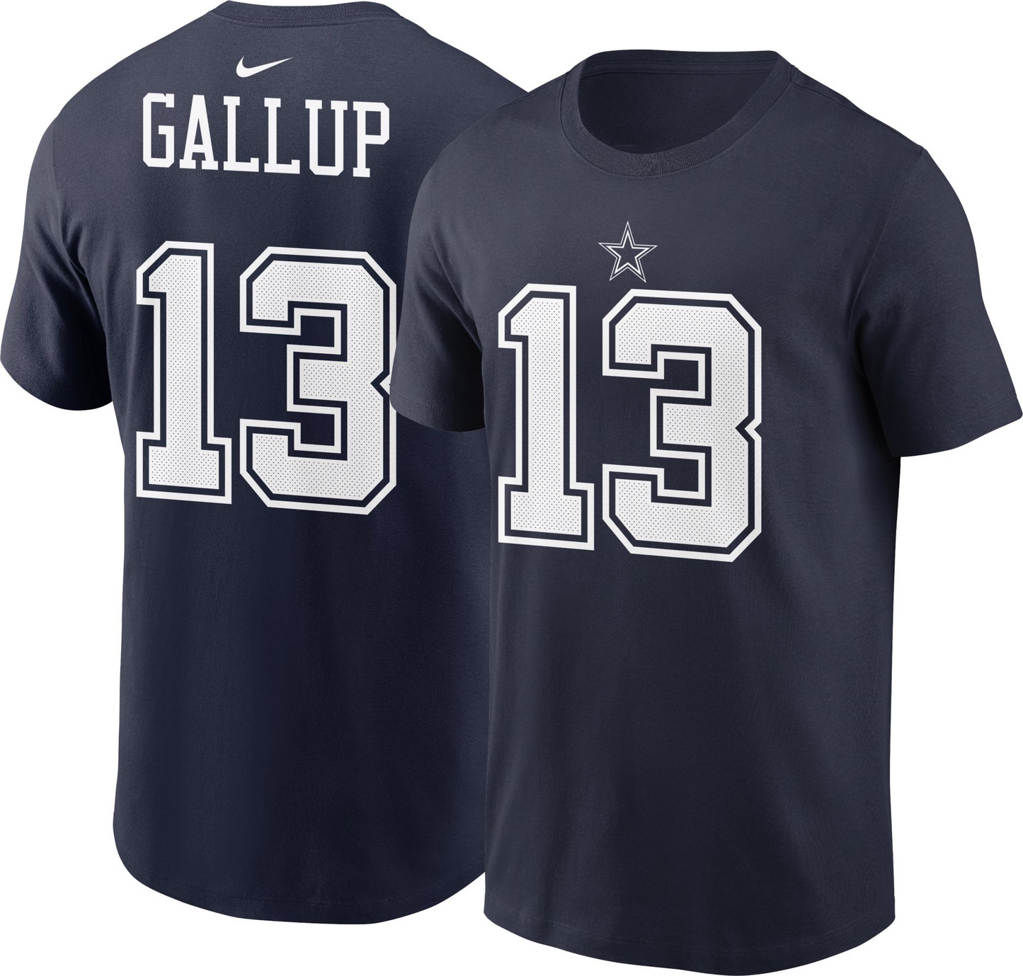 DALLAS COWBOYS HOMBRE MICHAEL GALLUP NOMBRE NÚMERO CAMISETA