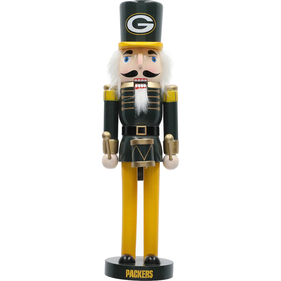 GREEN BAY PACKERS 14" TEAM HOLIDAY NUTCRACKER