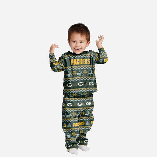 PIJAMA GREEN BAY PACKERS KIDS ALL OVER ESTAMPADO