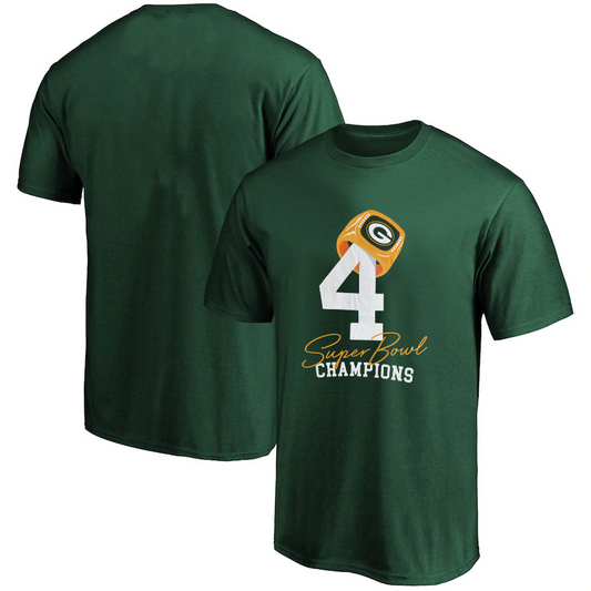 CAMISETA GREEN BAY PACKERS COUNT THE RINGS PARA HOMBRE