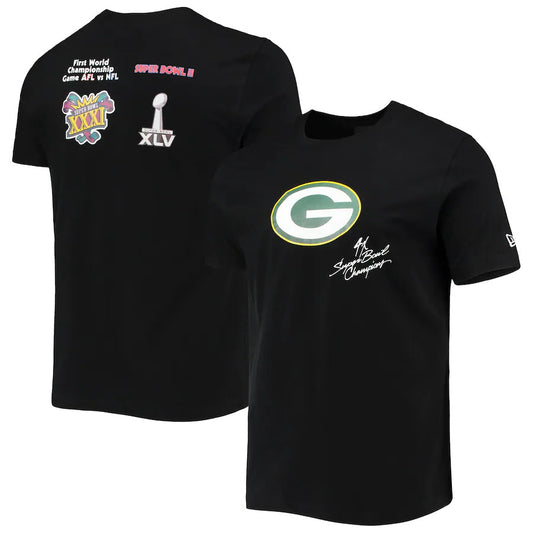 CAMISETA DE CAMPEONES DEL MUNDO PARA HOMBRE GREEN BAY PACKERS