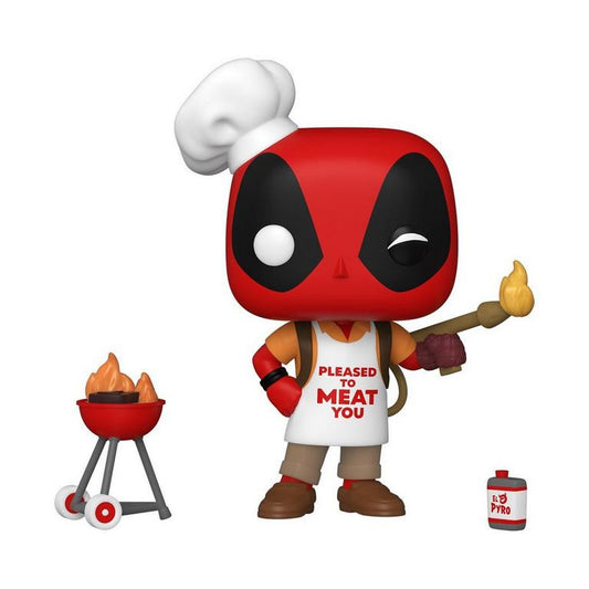 VINILO FUNKO POP GRILLER DEADPOOL 30 ANIVERSARIO