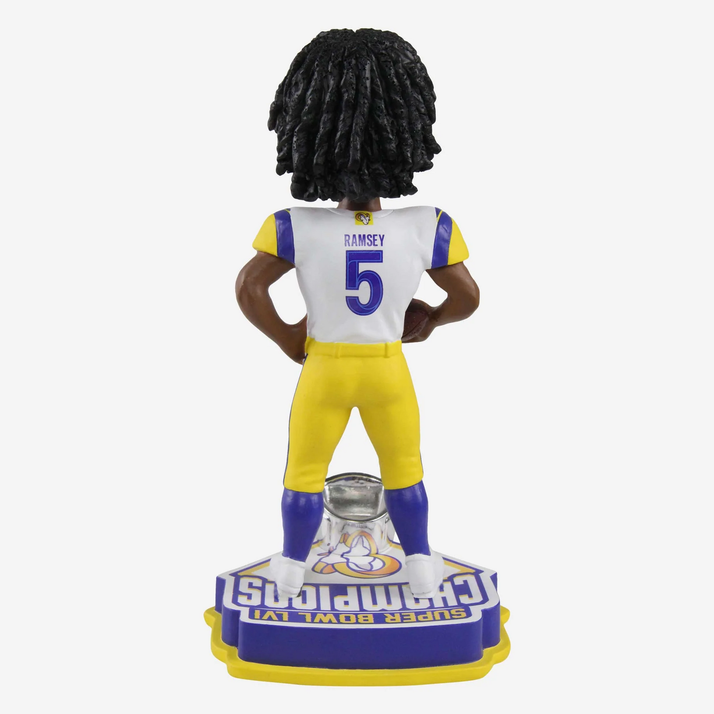 LOS ANGELES RAMS JALEN RAMSEY SUPER BOWL LVI BOBBLEHEAD