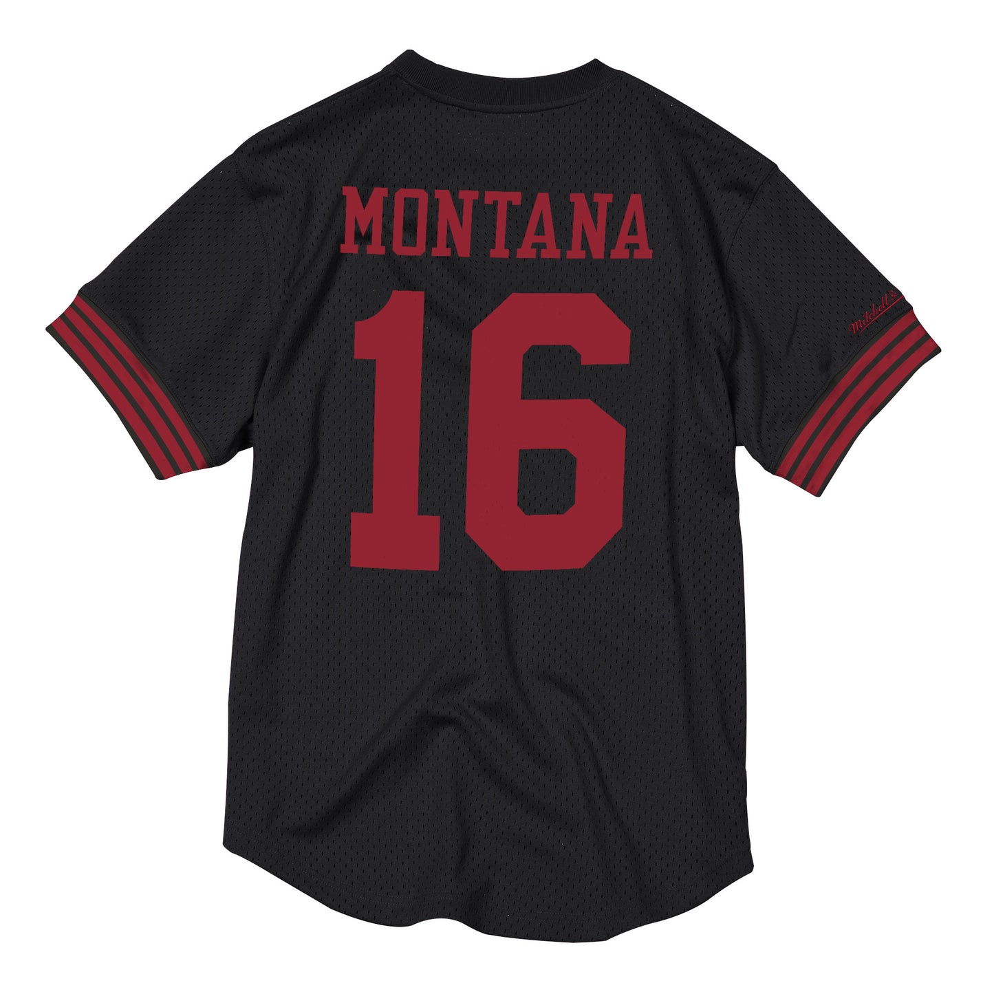 CAMISETA CON NOMBRE Y NÚMERO DE MALLA JOE MONTANA