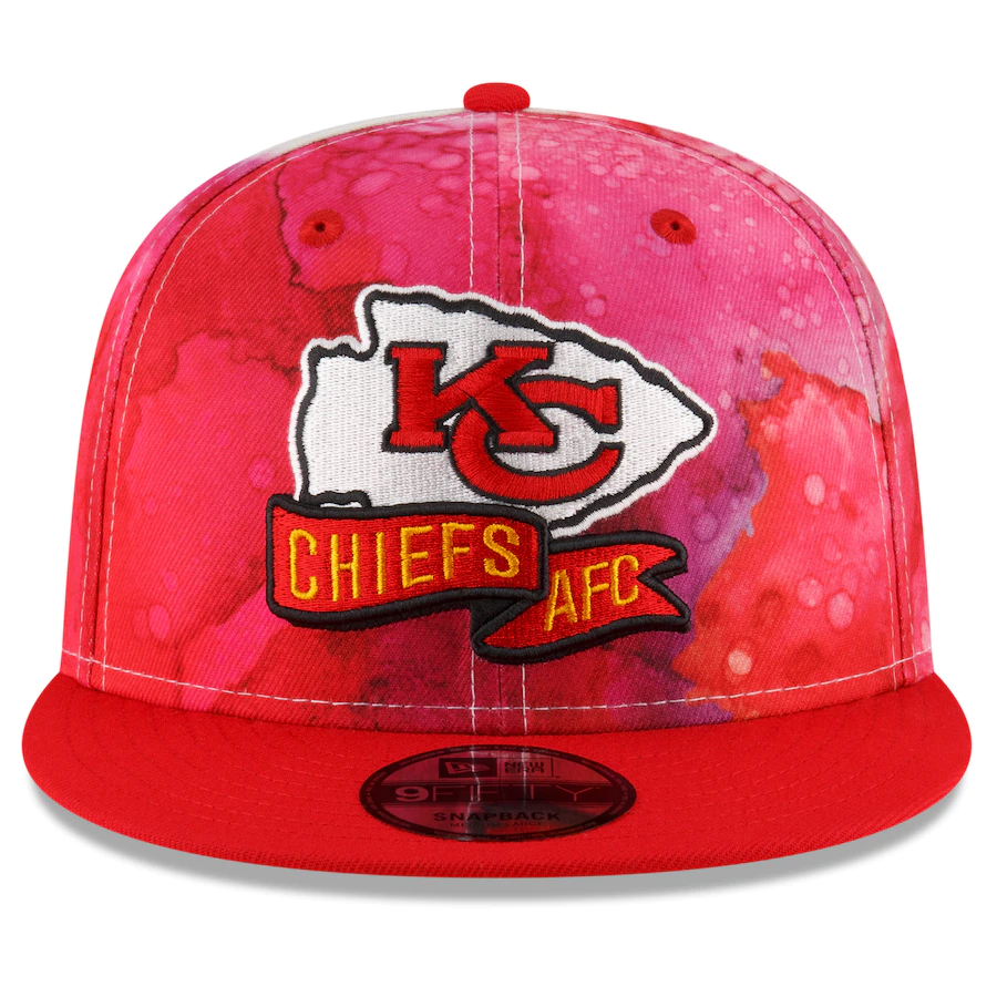 KANSAS CITY CHIEFS 2022 SIDELINE 9FIFTY SNAPBACK - INK