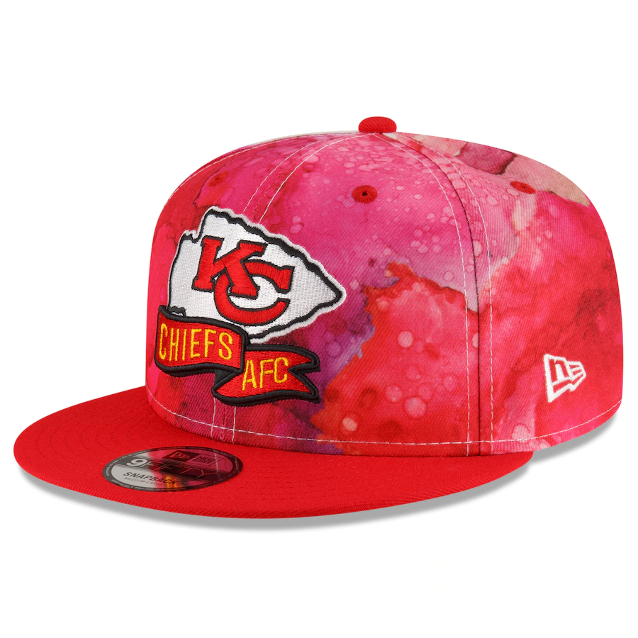 KANSAS CITY CHIEFS 2022 SIDELINE 9FIFTY SNAPBACK - INK