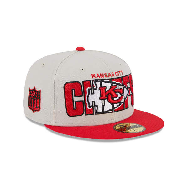 KANSAS CITY CHIEFS MEN'S 2023 NFL DRAFT HAT 59FIFTY FITTED JR'S SPORTS
