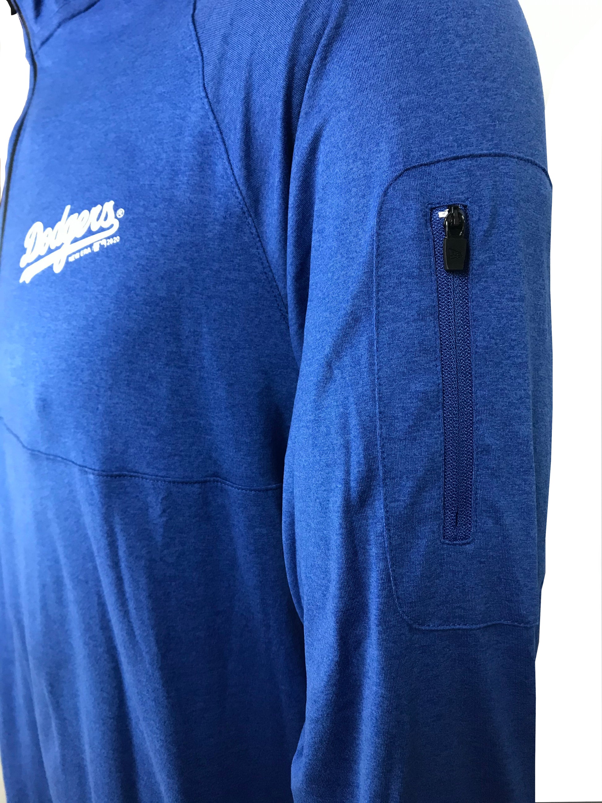 Men's Los Angles Dodgers 1/4 Zip Pullover Sweater