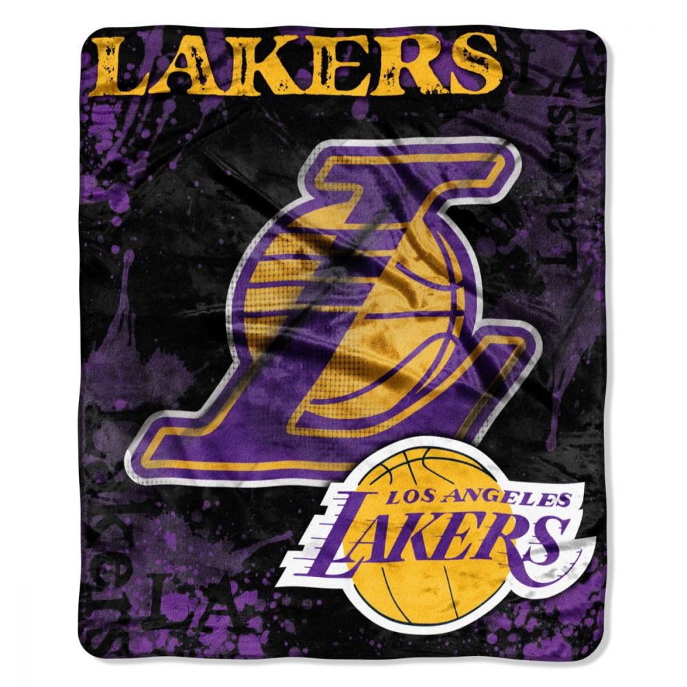 Los Angeles Lakers Raschel outlets Throw Blanket, 60