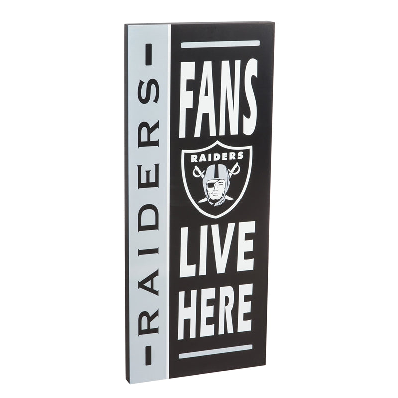 SIGNO DE FAN DE LOS RAIDERS DE LAS VEGAS