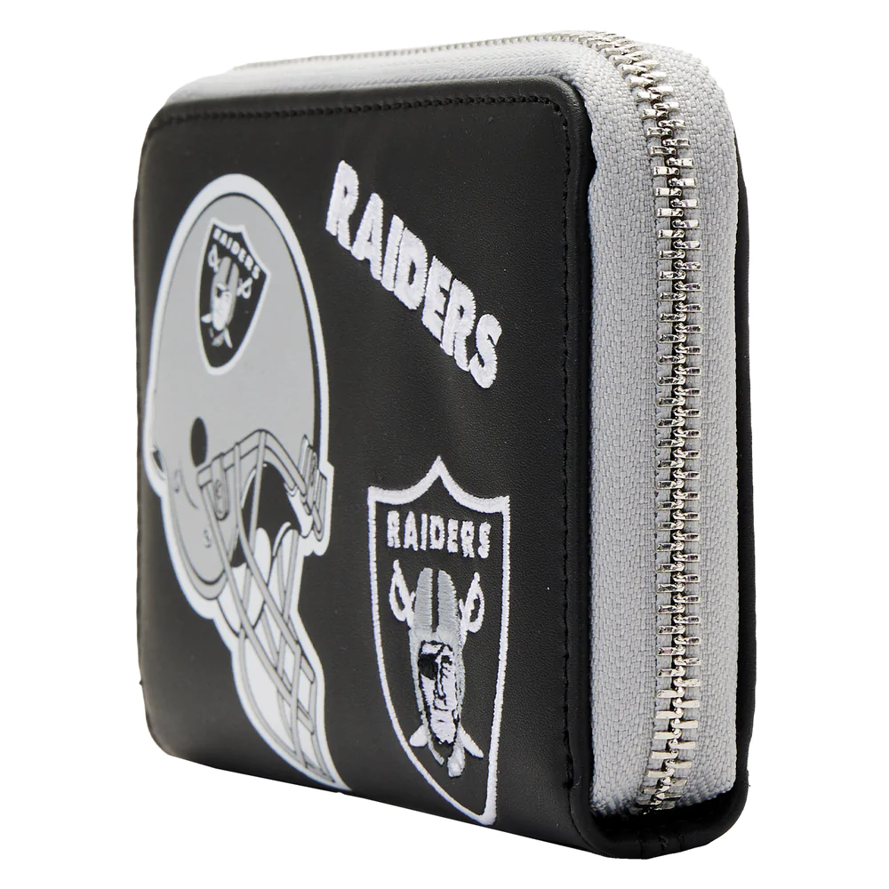 Las Vegas Raiders Tri-Fold Leather Wallet