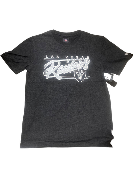 LAS VEGAS RAIDERS MEN'S CLASSIC RETRO SCRIPT T-SHIRT