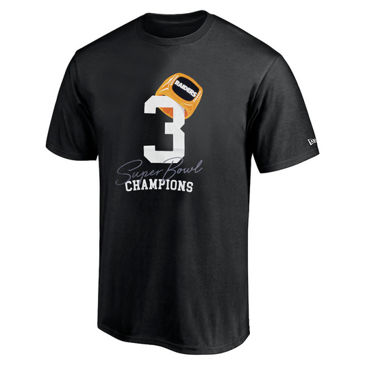 CAMISETA DE HOMBRE COUNT THE RINGS DE LAS VEGAS RAIDERS