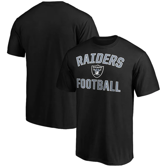 LAS VEGAS RAIDERS MEN'S VICTORY ARCH T-SHIRT - BLACK