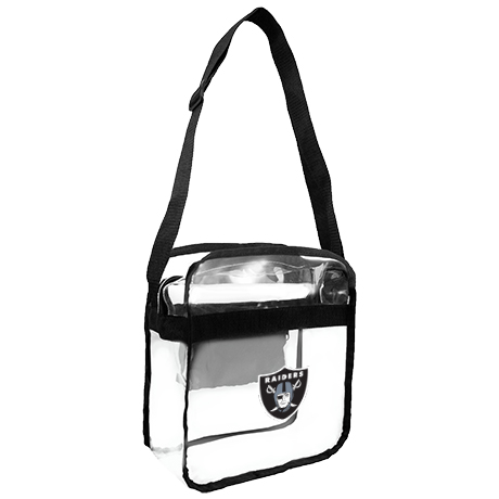 BANDOLERA TRANSPARENTE APROBADA POR EL ESTADIO DE LAS VEGAS RAIDERS