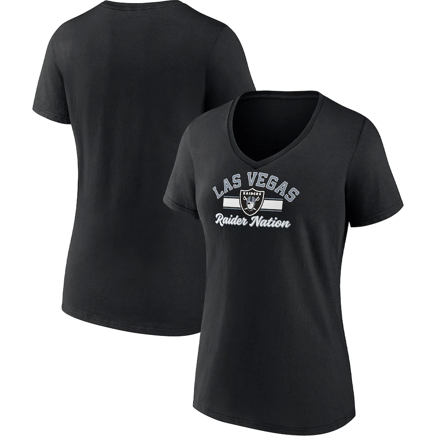 LAS VEGAS RAIDERS WOMEN'S GAME USED TEE