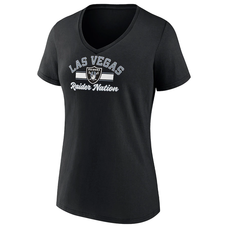 LAS VEGAS RAIDERS WOMEN'S GAME USED TEE