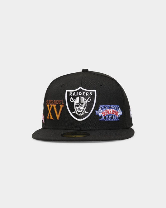 Las vegas Raiders Red NFL New Era 59fifty Fitted Hat Cap