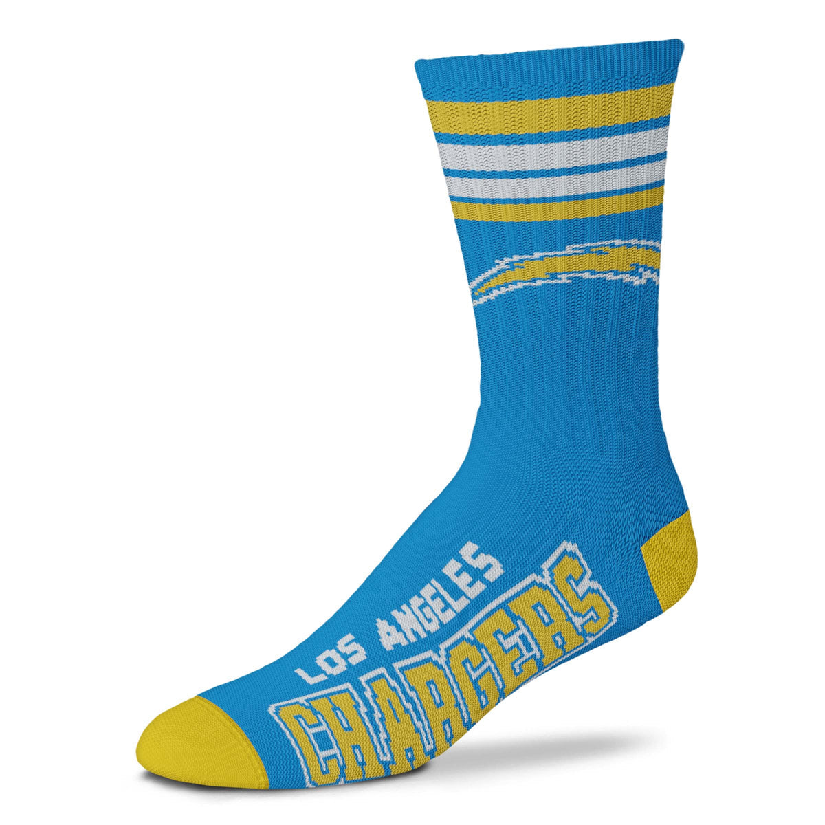 CALCETINES DEUCE DE LOS ANGELES CHARGERS 4 RAYAS