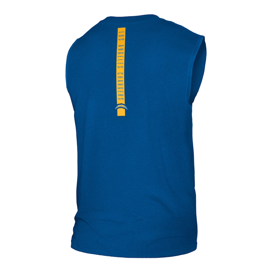 LOS ANGELES CHARGERS MEN'S "THE ACT" MUSCLE TANK