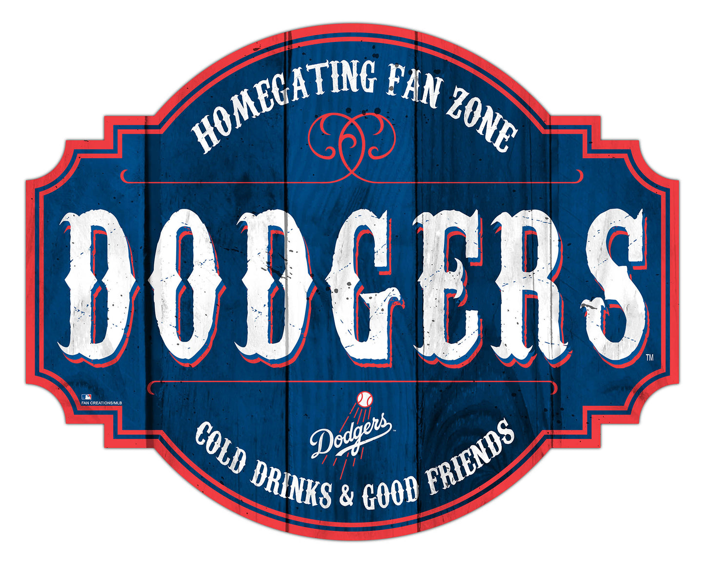 LOS ANGELES DODGERS HOMEGATING TAVERN SIGN