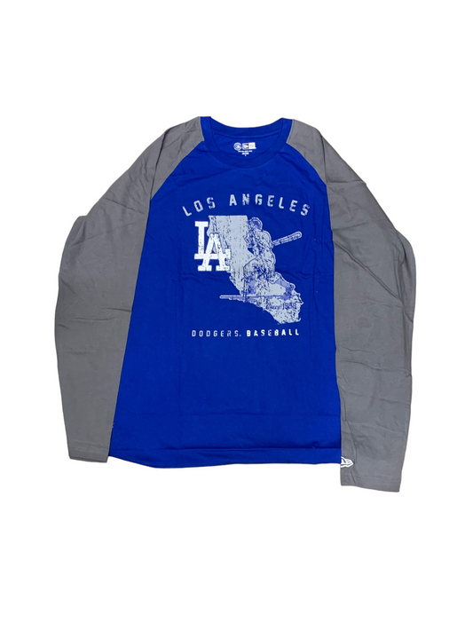 LOS ANGELES DODGERS LONG SLEEVE STATE PRIDE TEE