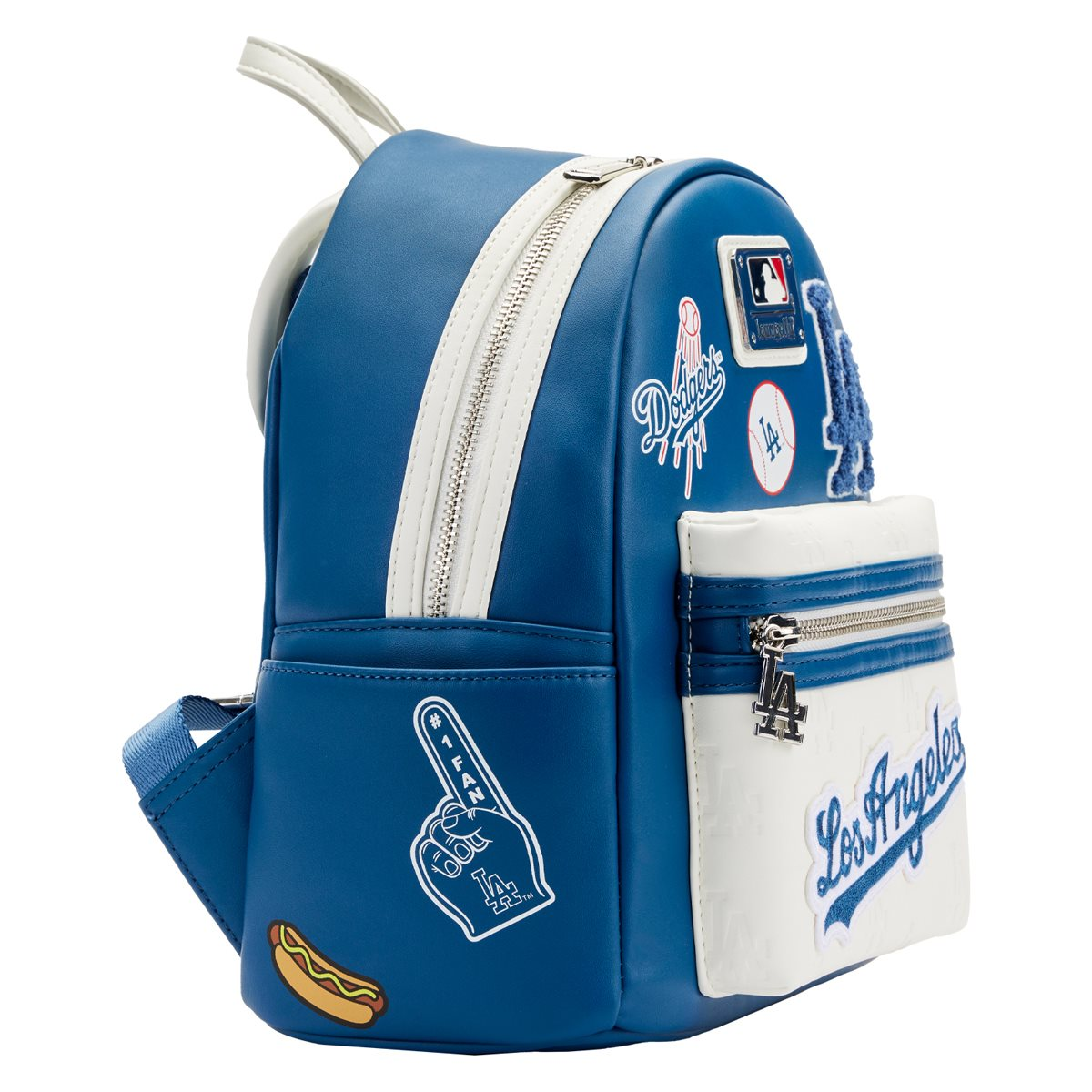 NWT Loungefly Los Angeles LA Dodgers Sequin Mini Backpack EXCLUSIVE LE 600