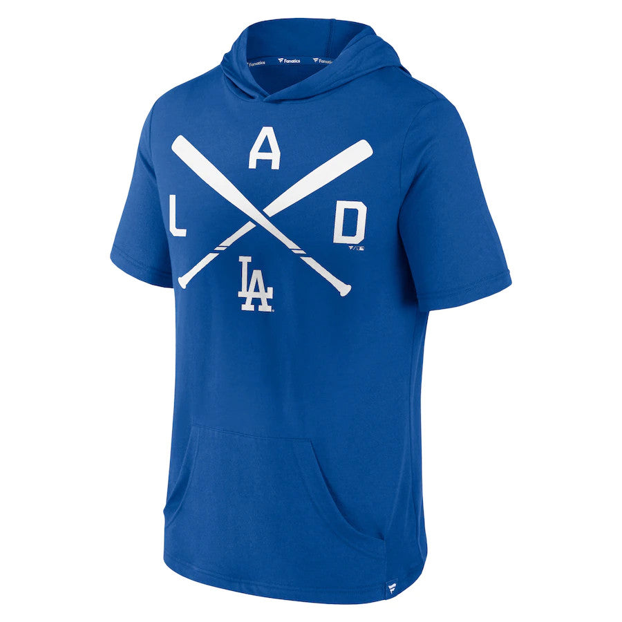 LOS ANGELES DODGERS MEN S ICONIC REBEL BLUE HOODIE SWEATSHIRT