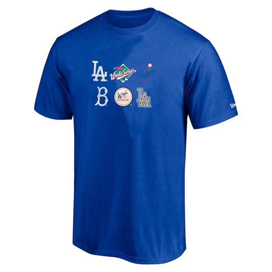 LOS ANGELES DODGERS MEN'S PATCH PRIDE T-SHIRT