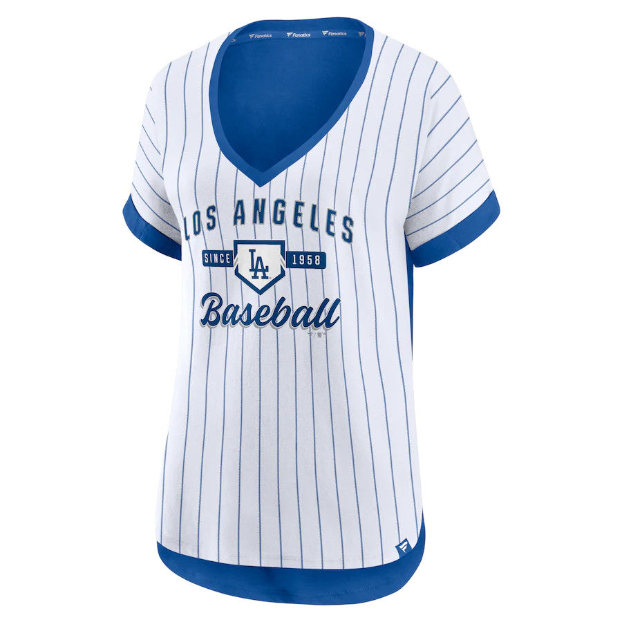 Women's '47 Cream Los Angeles Dodgers 1988 World Series Champions Vibe  Check Vintage Tubular Boyfriend T-Shirt in 2023