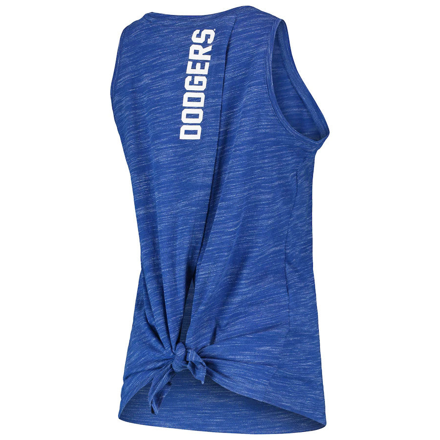 LOS ANGELES DODGERS WOMEN'S SPACE DYE SPLIT TANK