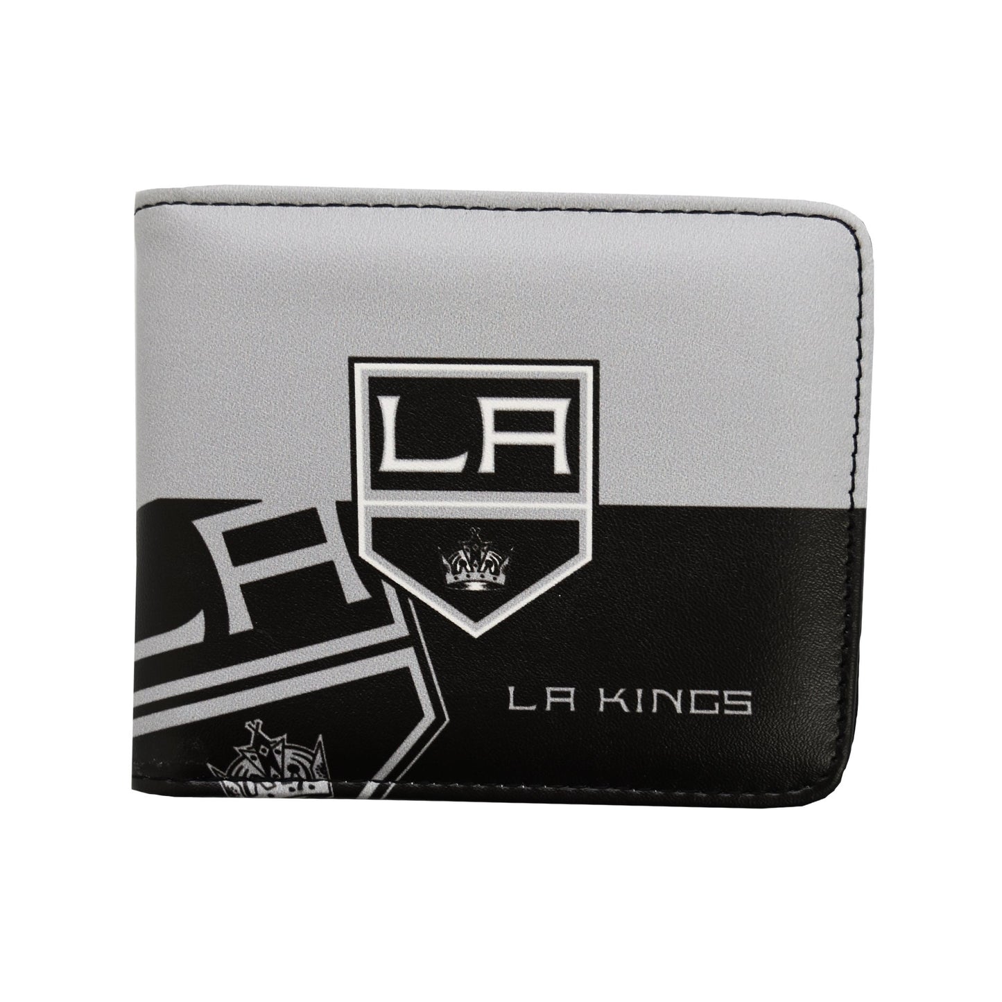 CARTERA DOBLE PLEGABLE CON LOGO DE LOS ANGELES KINGS