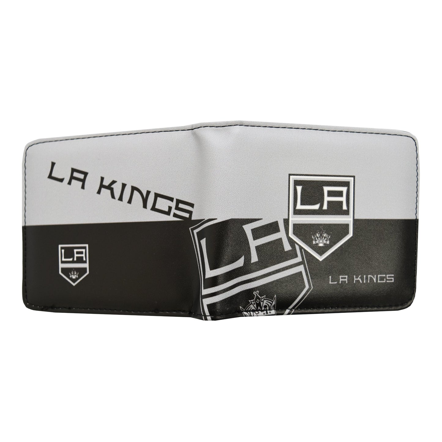 CARTERA DOBLE PLEGABLE CON LOGO DE LOS ANGELES KINGS