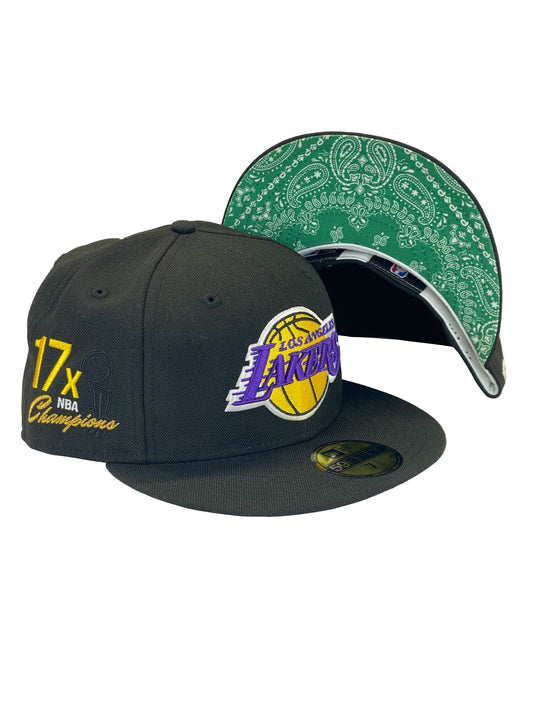 LOS ANGELES LAKERS LIFE QUARTER 59FIFTY FITTED