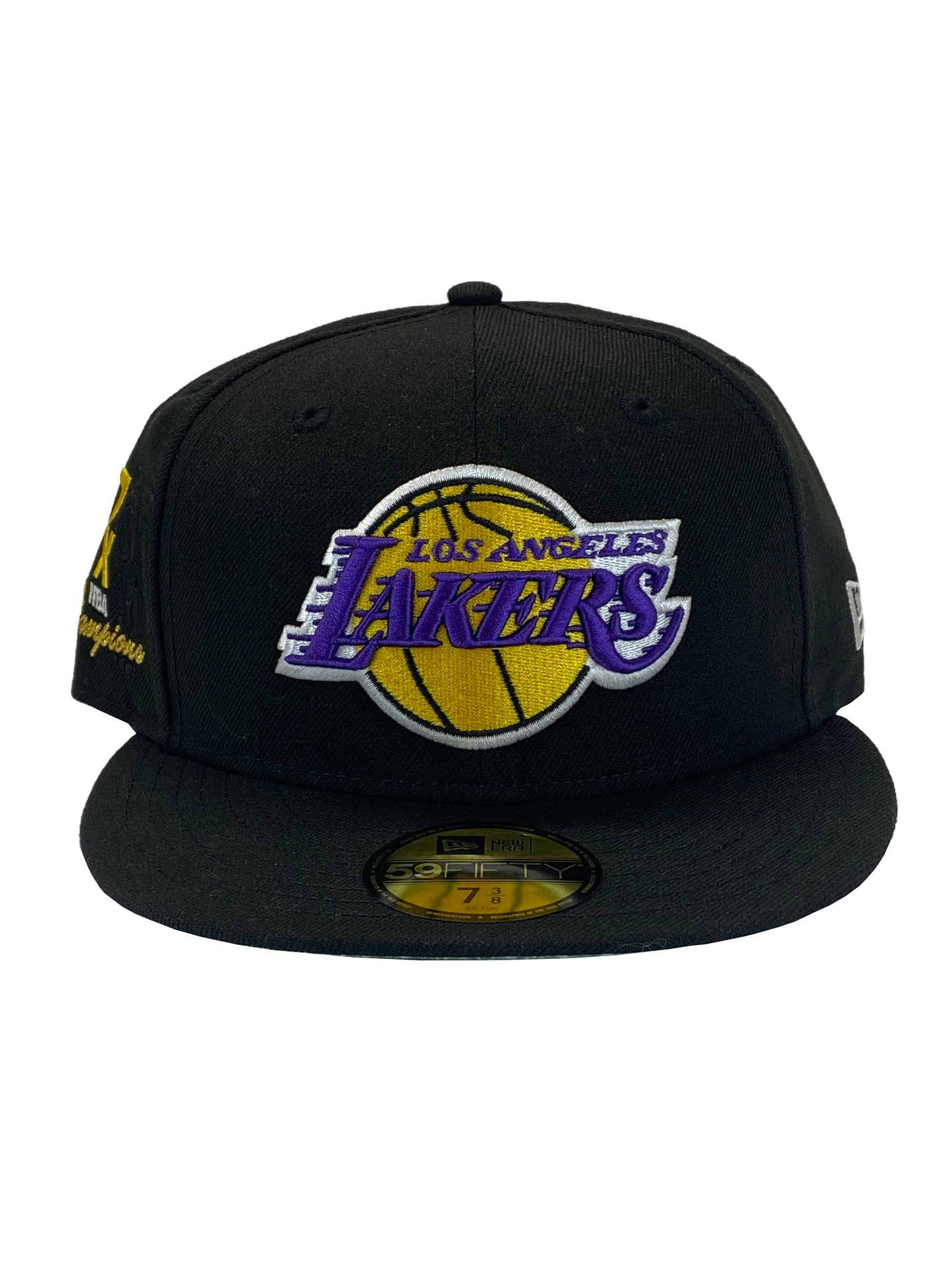 LOS ANGELES LAKERS LIFE QUARTER 59FIFTY FITTED