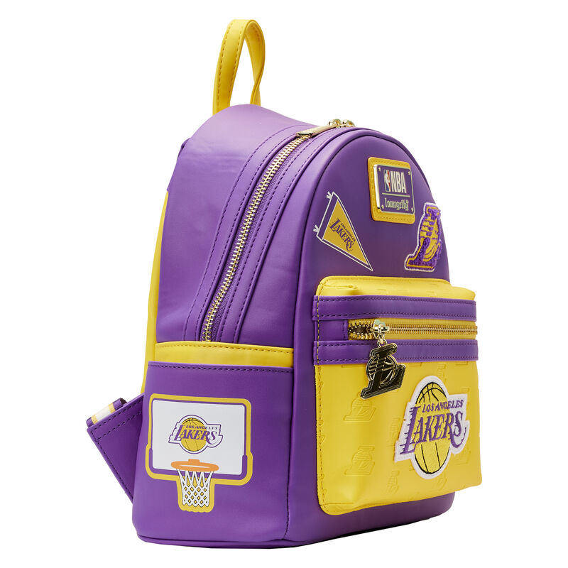 Los Angeles Lakers NBA Backpack One Strap Black | eBay