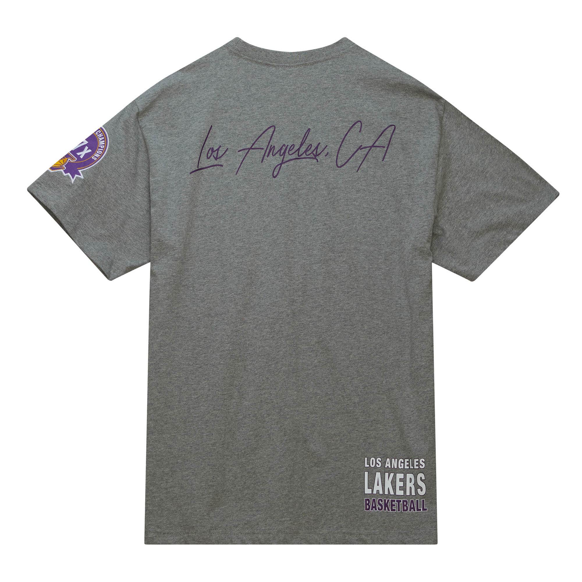 New Era NBA Team Logo Los Angeles Lakers Short Sleeve T-Shirt White - XL
