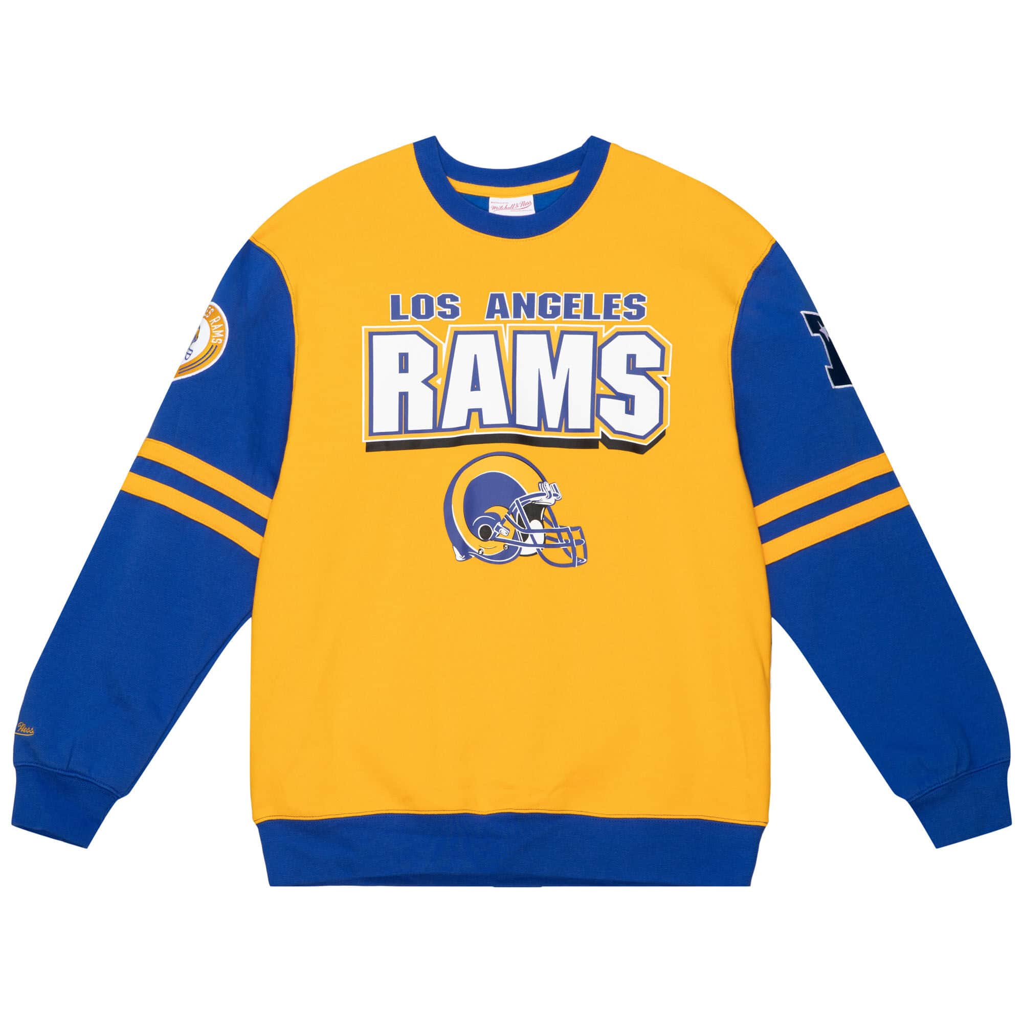 Los Angeles Rams Men's All Over Crewneck Sweatshirt 2.0 22 / XL