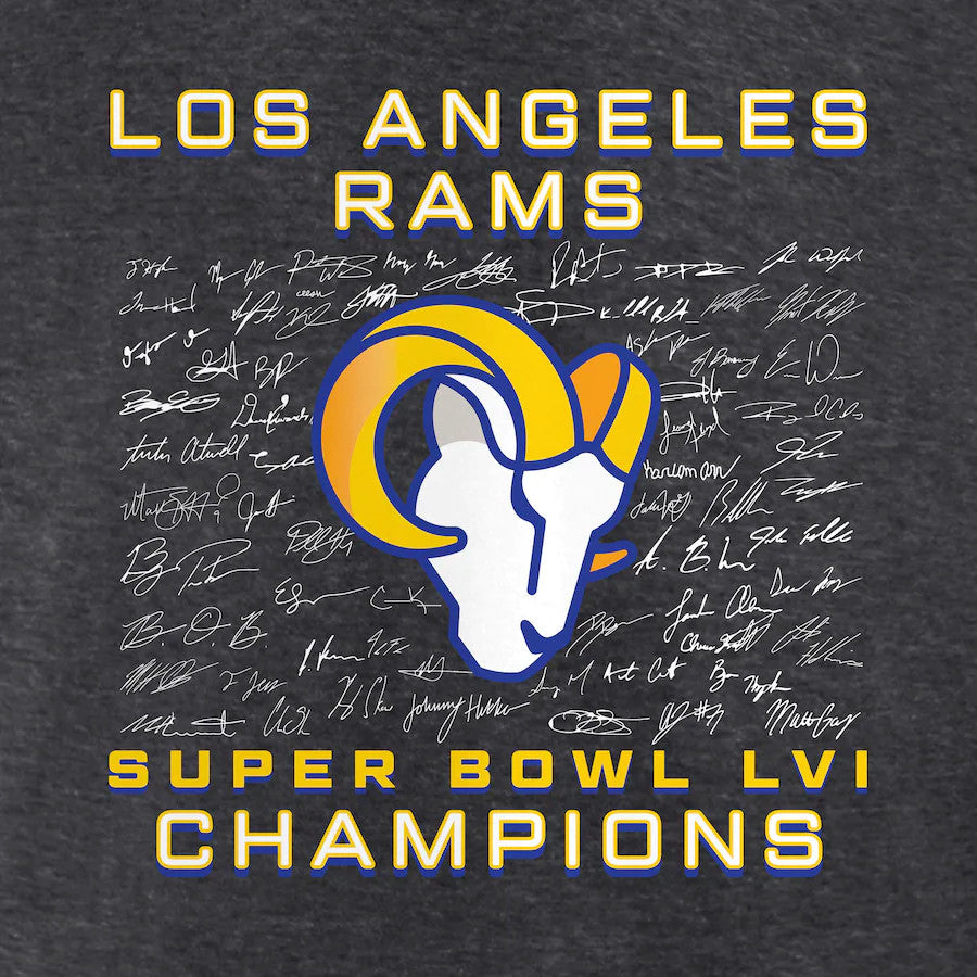 Men's Fanatics Branded Black Los Angeles Rams Super Bowl LVI