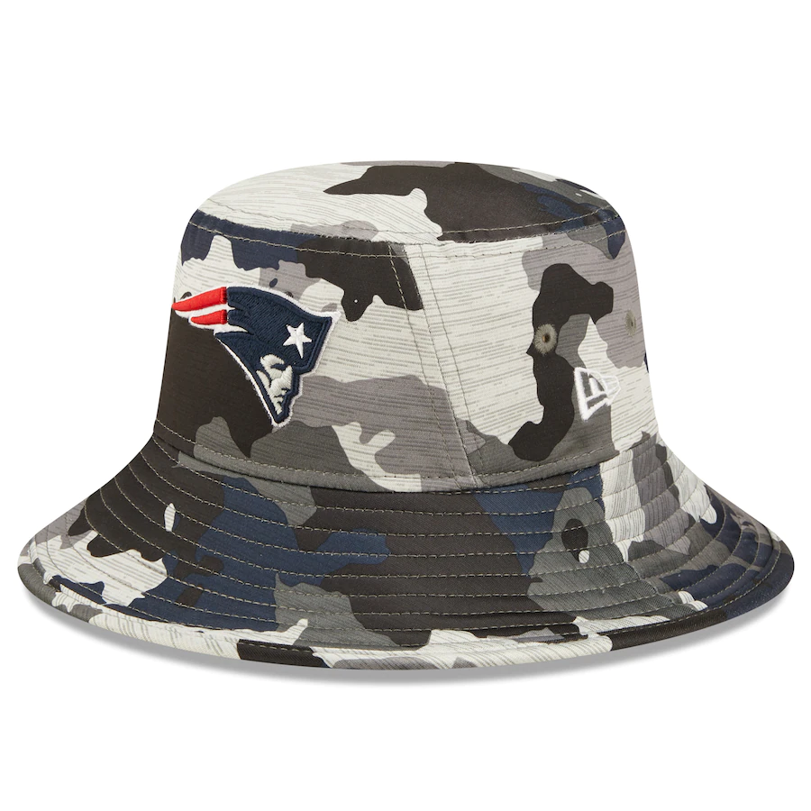 SOMBRERO DE PESCA DE CAMPO DE ENTRENAMIENTO DE LOS PATRIOTS DE NUEVA INGLATERRA 2022