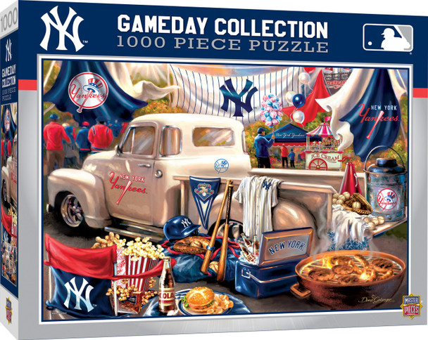 NEW YORK YANKEES GAMEDAY 1000 PIECE JIGSAW PUZZLE