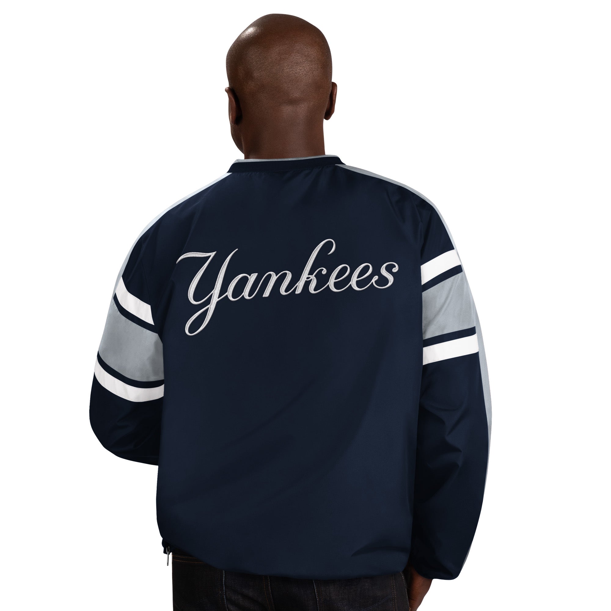 Lids New York Yankees Starter Force Play II Half-Zip Hooded Jacket - Navy |  Pueblo Mall