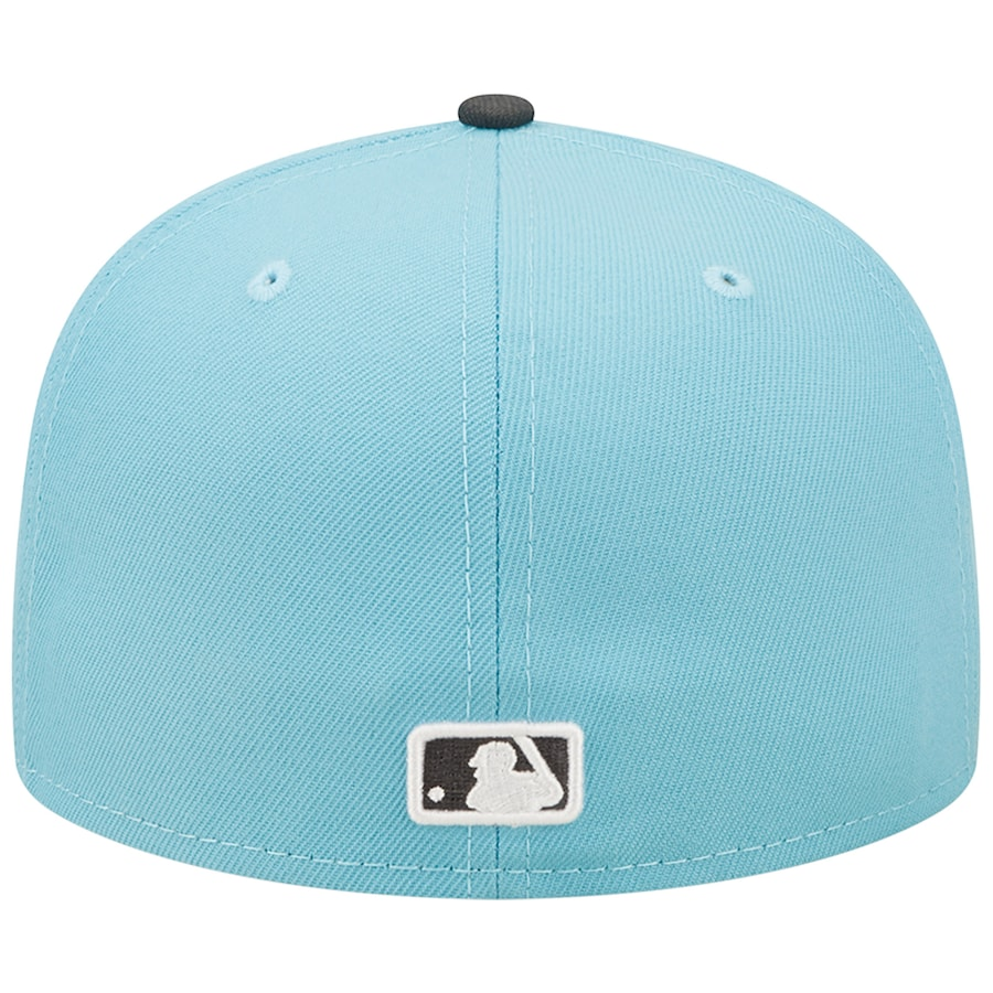 Oakland Athletics 2-Tone Color Pack 59FIFTY Fitted Hat - Light Blue/ Charcoal BLFSTC / 7 3/4
