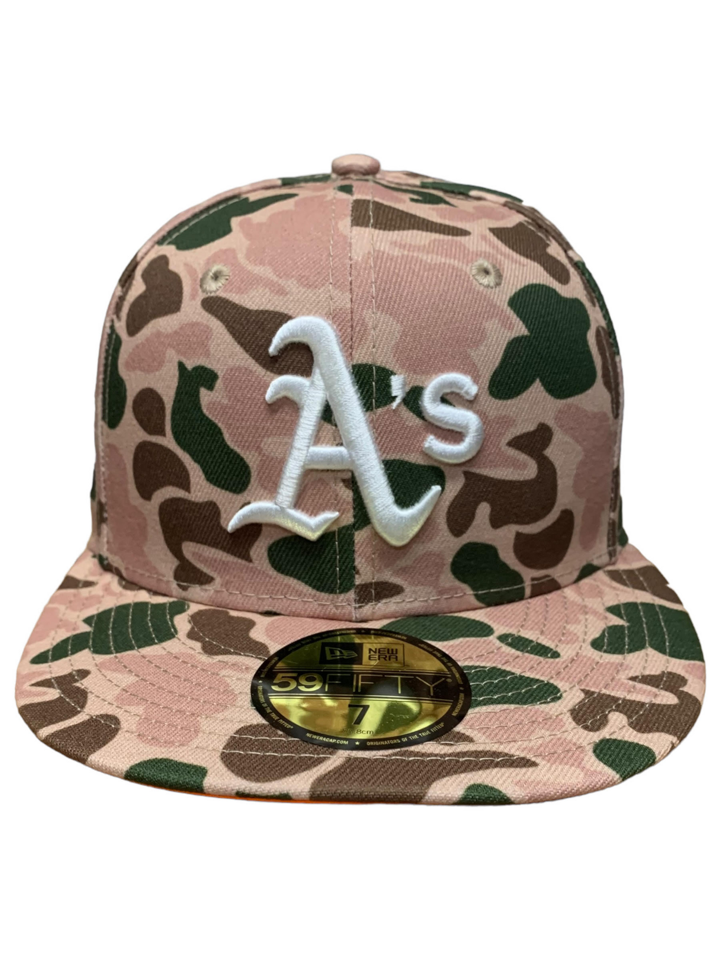Oakland Athletics Duck Camo 59FIFTY Fitted Hat 22 / 7 3/4