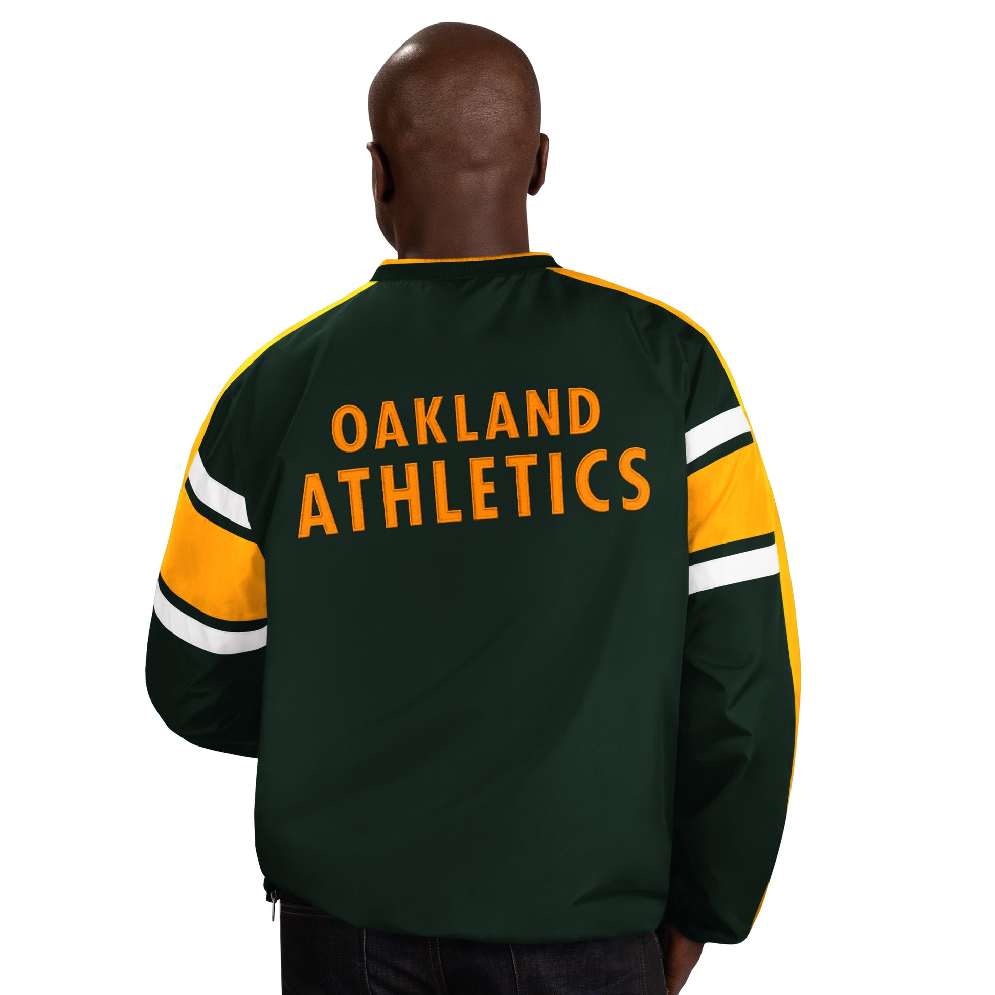 Oakland Athletics Men's Swing Route Windbreaker Jacket 22 / 5XL