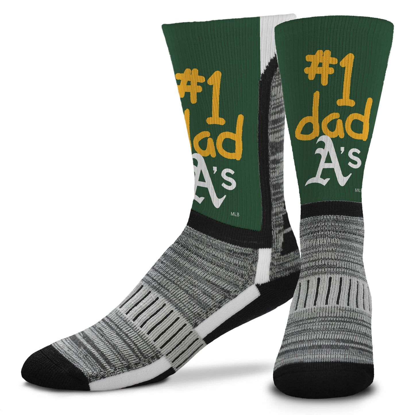 CALCETINES DE PAPÁ #1 DE OAKLAND ATHLETICS