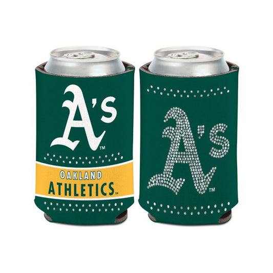 OAKLAND ATHLETICS BLING CAN HOLDER