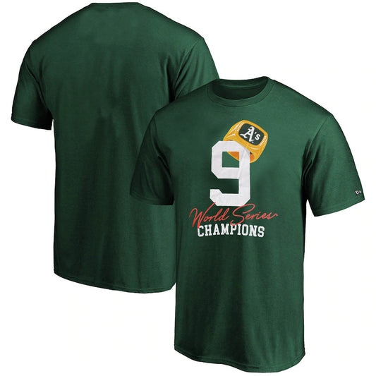 CAMISETA OAKLAND ATHLETICS COUNT THE RINGS PARA HOMBRE