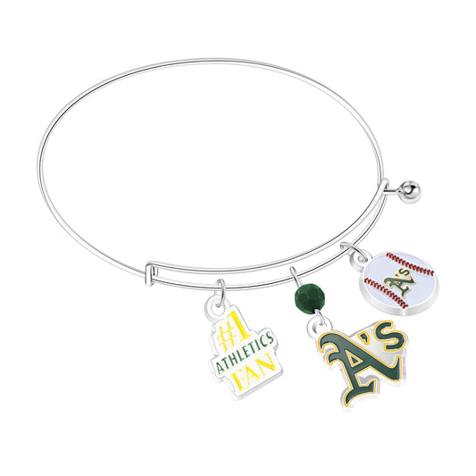 OAKLAND ATHLETICS TEAM ANI BRACELET