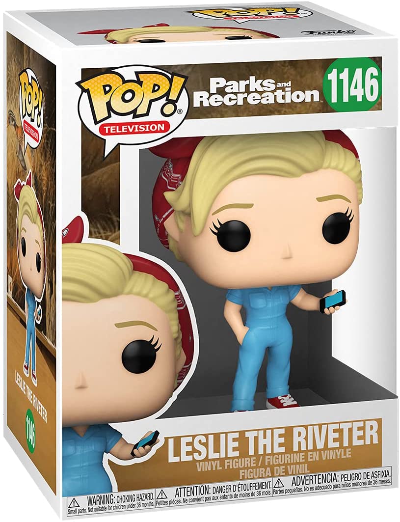 PARQUES Y RECREACIÓN LESLIE THE RIVETER FUNKO POP VINILO